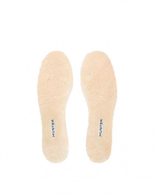 Semelles Hunter LUXURY SHEARLING INSOLES Blanc