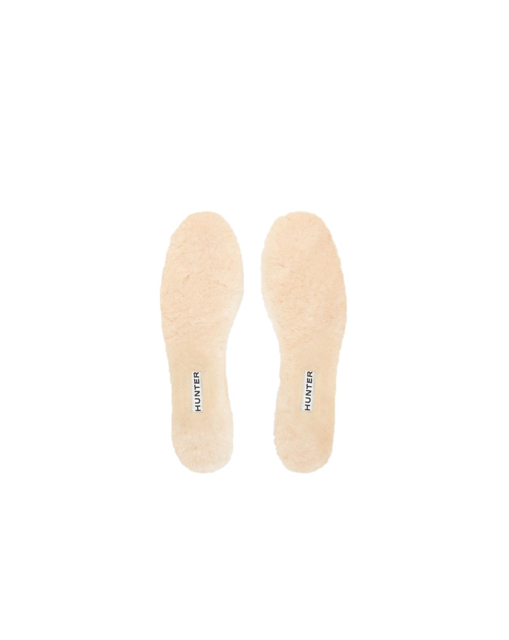 Semelles Hunter LUXURY SHEARLING INSOLES Blanc