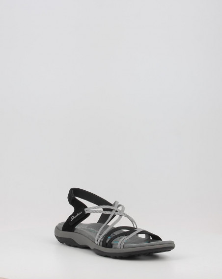 Sandales Skechers REGGAE SLIM - TAKES TWO 163112 Noir