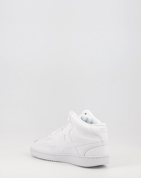 Baskets Nike COURT VISION MID CD5436 Blanc