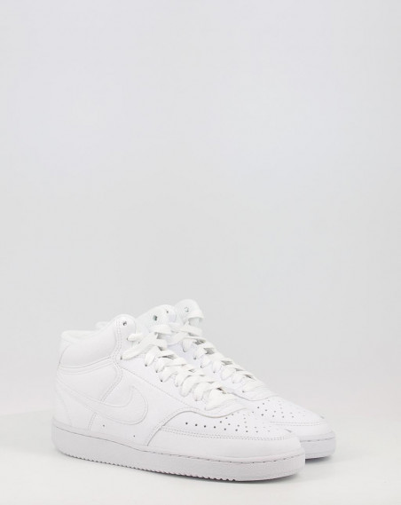 Baskets Nike COURT VISION MID CD5436 Blanc