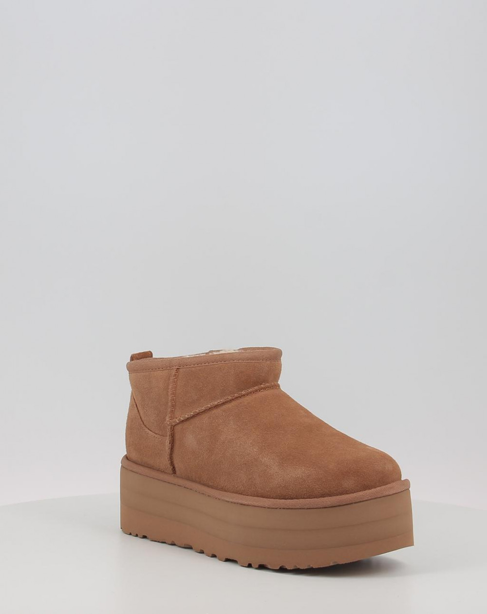 Bottines Ugg CLASSIC ULTRA MINI PLATFORM Chestnut