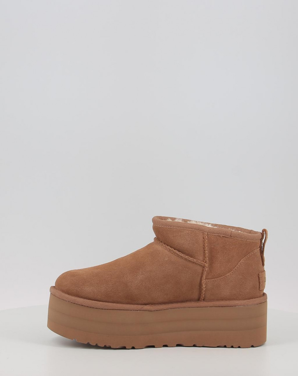 Bottines Ugg CLASSIC ULTRA MINI PLATFORM Chestnut