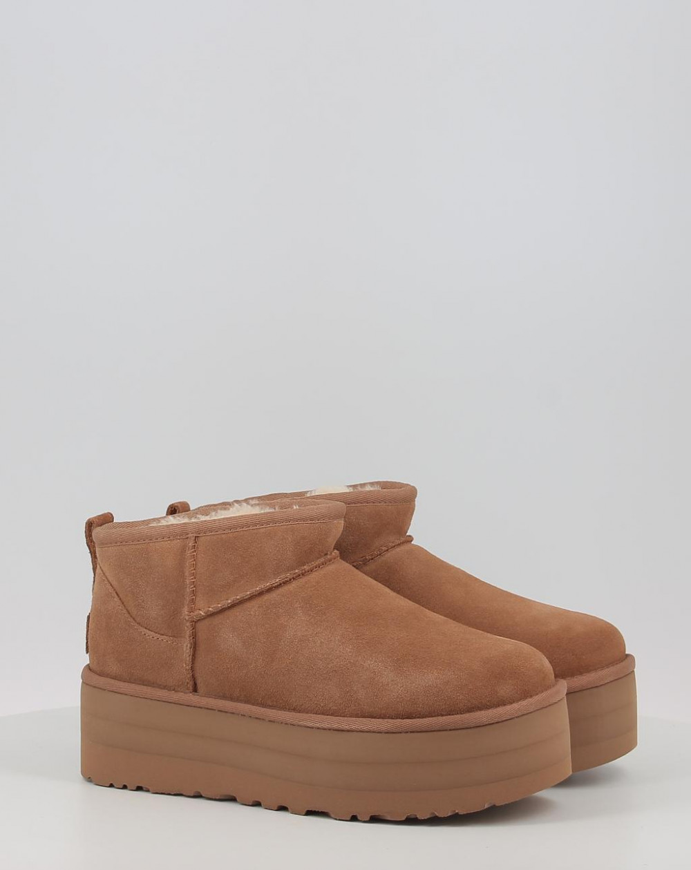 Bottines Ugg CLASSIC ULTRA MINI PLATFORM Chestnut