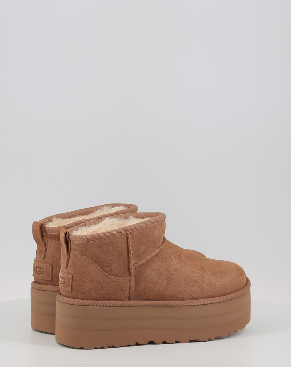 Bottines Ugg CLASSIC ULTRA MINI PLATFORM Chestnut