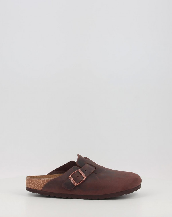 Mules Birkenstock BOSTON Brun