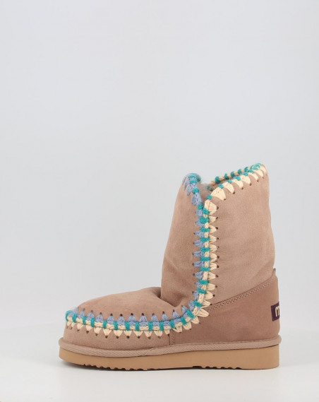 Bottes Mou ESKIMO 24 OVERSTITCHING CAM Beige