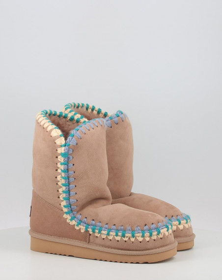 Bottes Mou ESKIMO 24 OVERSTITCHING CAM Beige