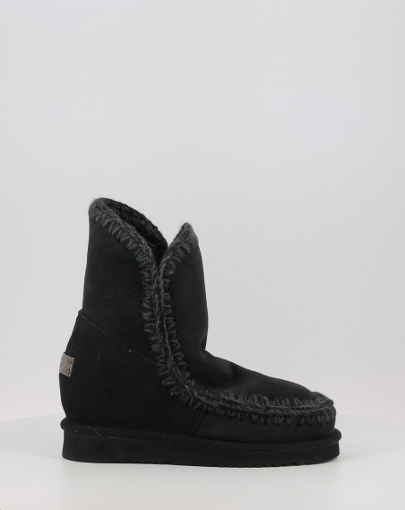 Bottes Mou ESKIMO INNER WEDGE SHORT BKBK Noir