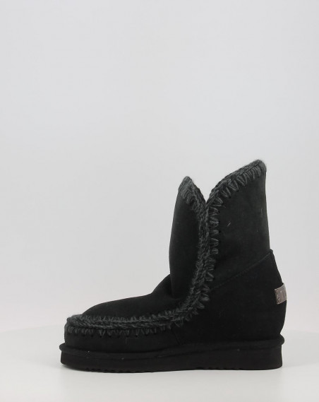 Bottes Mou ESKIMO INNER WEDGE SHORT BKBK Noir