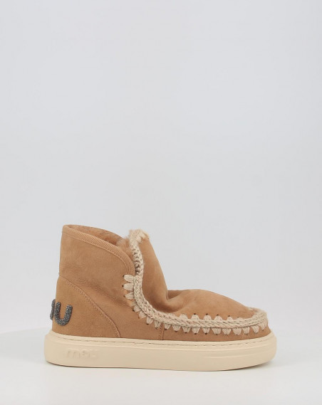 Bottines Mou ESKIMO SNEAKER BOLD GLITTER LOGO TOB Cuir