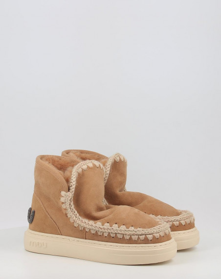 Bottines Mou ESKIMO SNEAKER BOLD GLITTER LOGO TOB Cuir