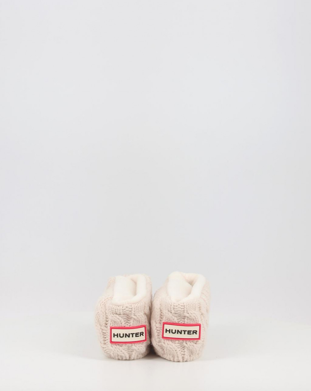 Chaussettes Hunter KIDS 6 STITCH CABLE BOOT SOCKS Blanc