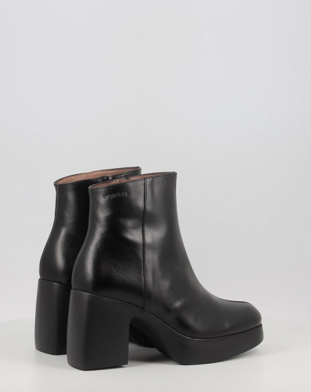 Bottines Wonders H-4902 Noir