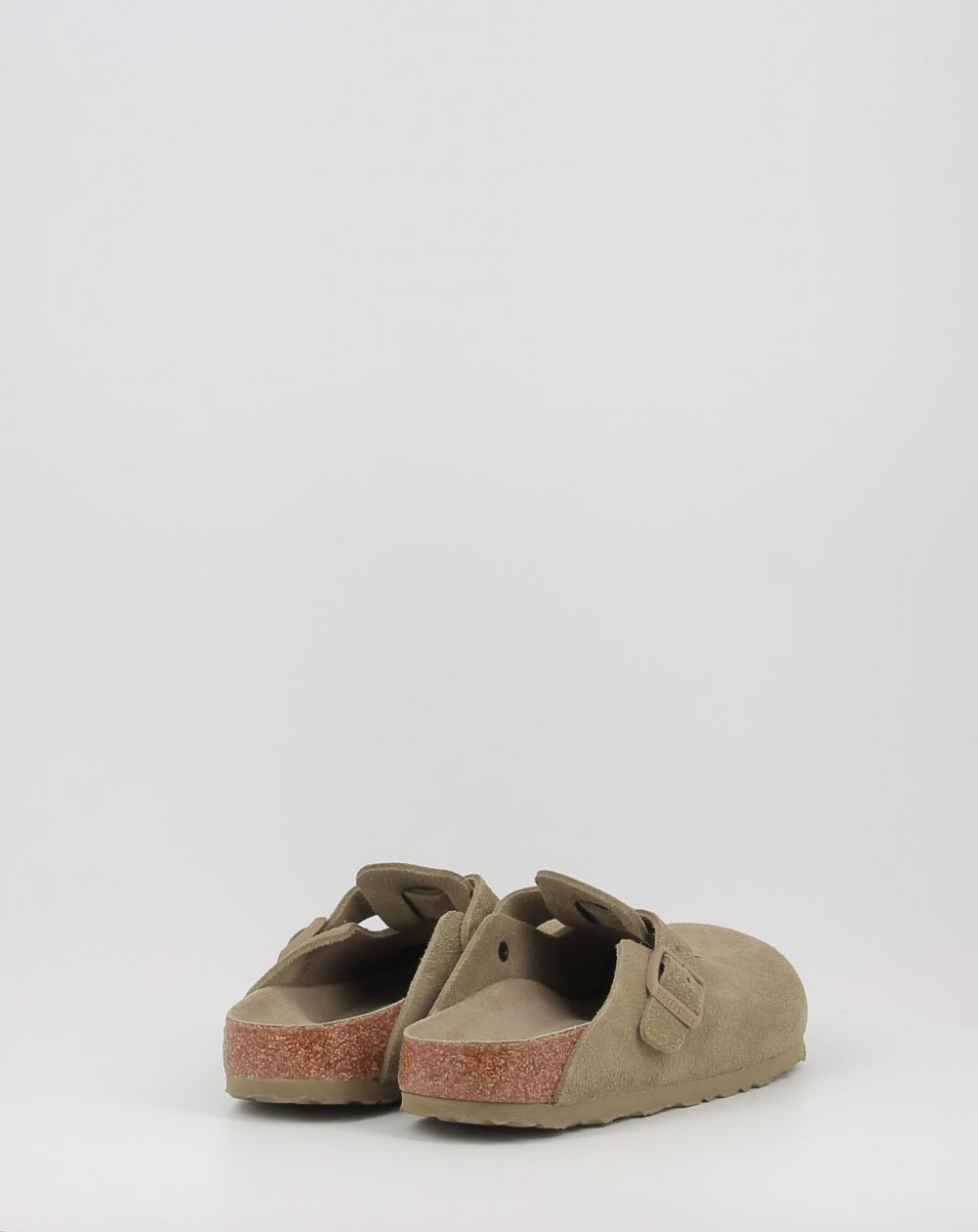 Mules Birkenstock BOSTON SFB VL Faded Khaki Kaki