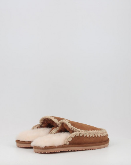 SUEDE SLIPPER FULL ESKIMO STITCH