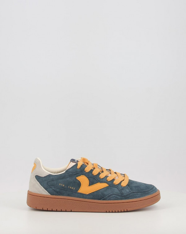 Baskets Victoria SMASH - SOFT SUEDE 8806102 Bleu