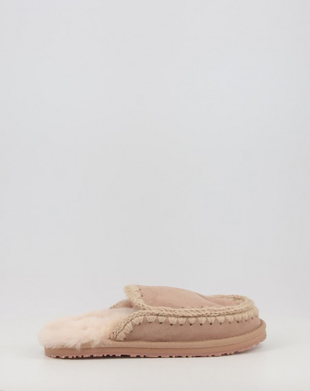 SUEDE SLIPPER FULL ESKIMO STITCH