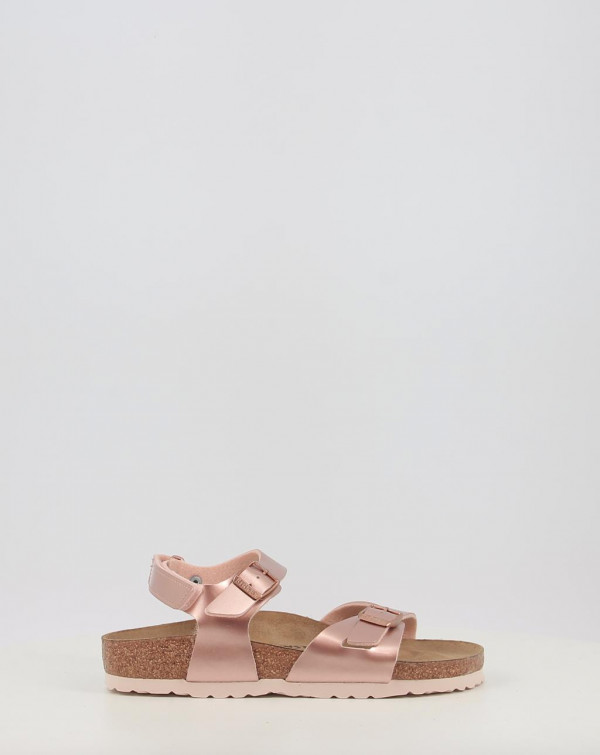 Sandales Birkenstock RIO AS KIDS BF Rose