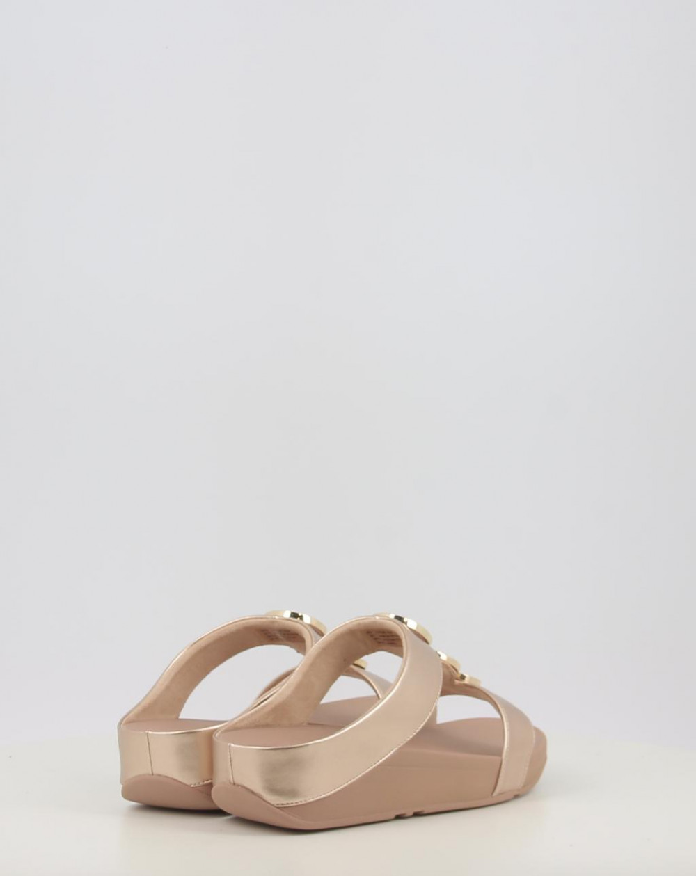 HALO BEAD CIRCLE METALLIC TOE POST SANDALS