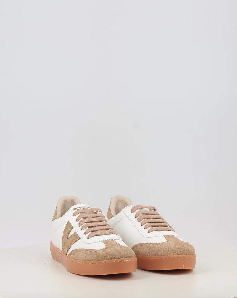 Baskets VICTORIA BERLIN CICLISTA EFECTO PIEL & SERRAJE COLOR 1126207 beige