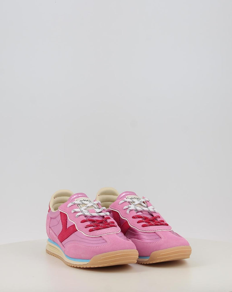 Baskets VICTORIA SATURNO NYLON & SERRAJE METAL 1158111 rose