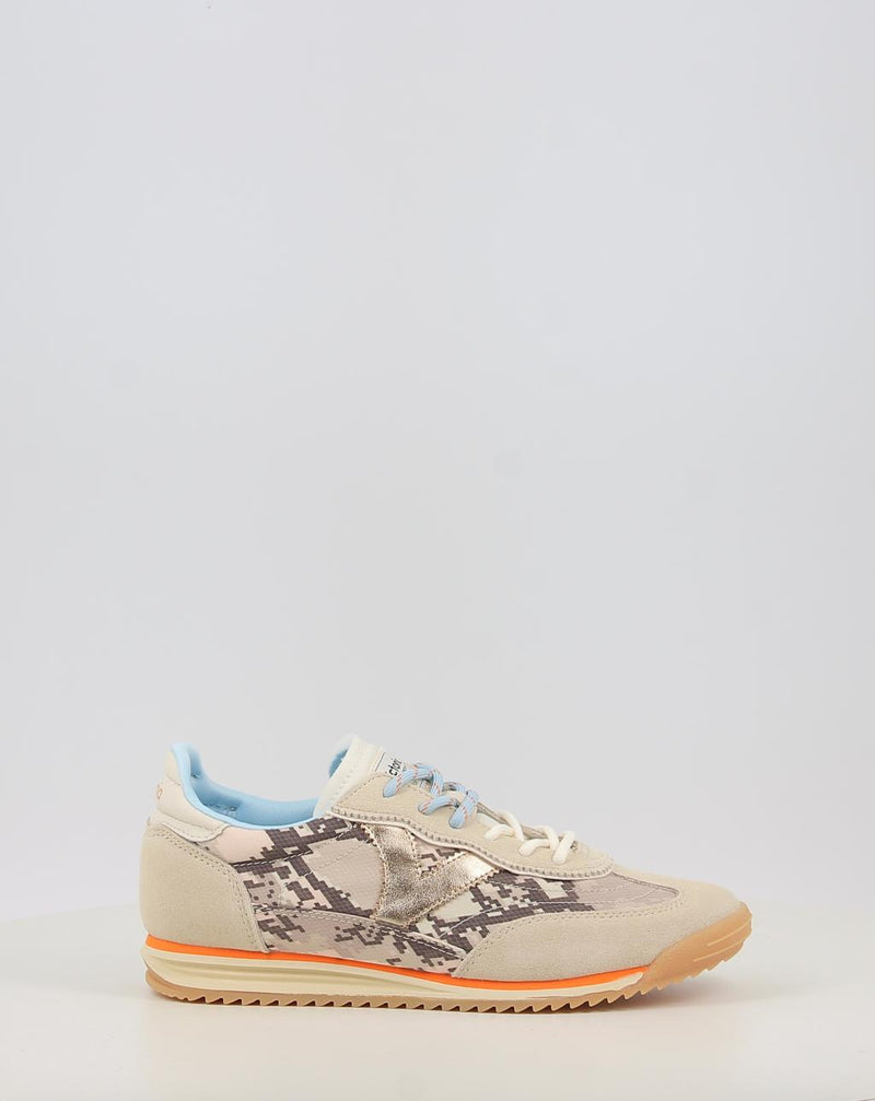 Baskets VICTORIA SATURNO SERPIENTE & SERRAJE 1158112 beige
