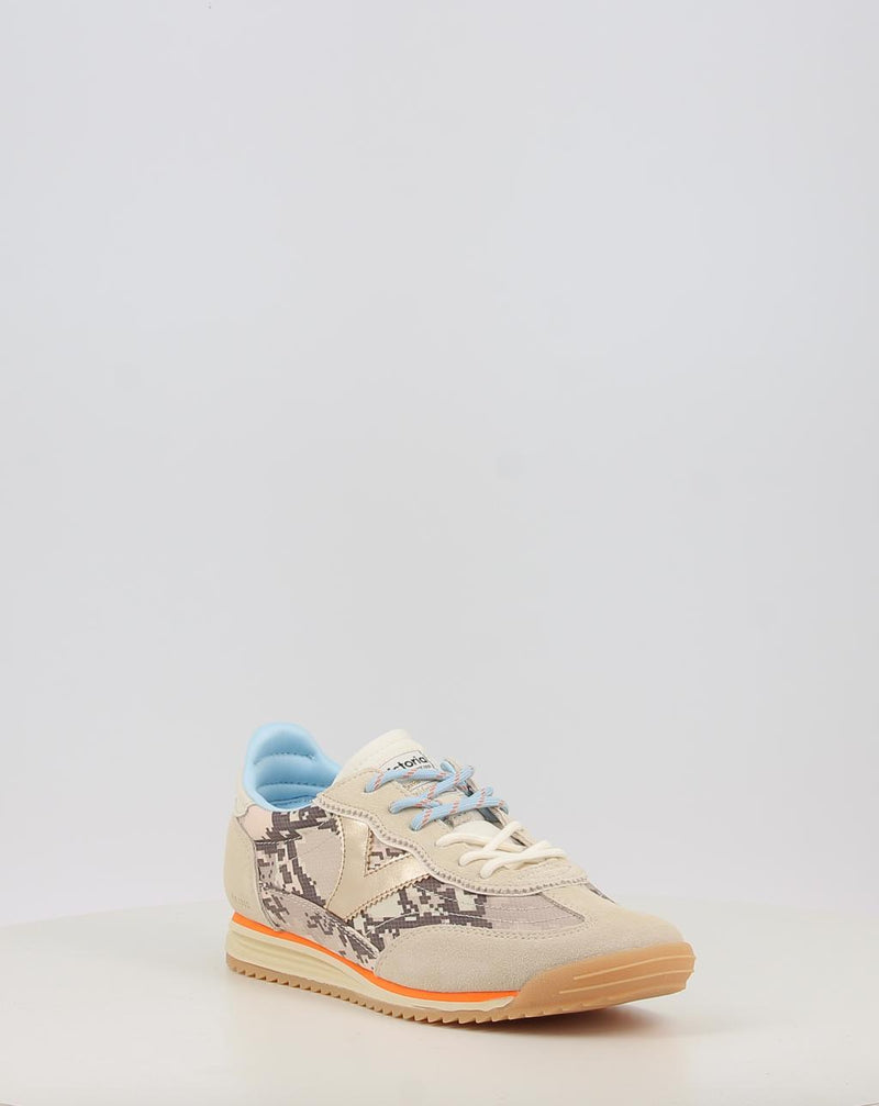 Baskets VICTORIA SATURNO SERPIENTE & SERRAJE 1158112 beige