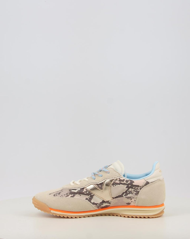 Baskets VICTORIA SATURNO SERPIENTE & SERRAJE 1158112 beige