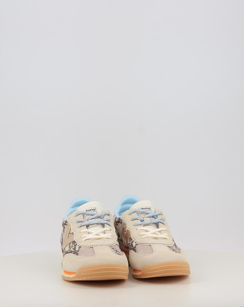 Baskets VICTORIA SATURNO SERPIENTE & SERRAJE 1158112 beige