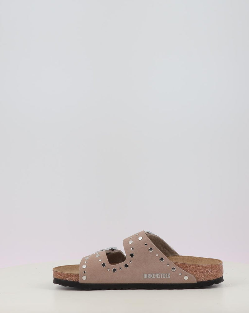 Sandales BIRKENSTOCK ARIZONA RIVETS KIDS SYN taupe