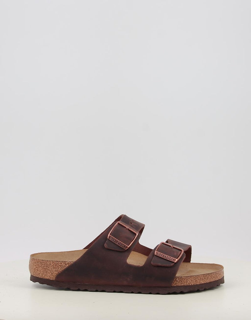 Sandales BIRKENSTOCK ARIZONA SFB LEOI marron
