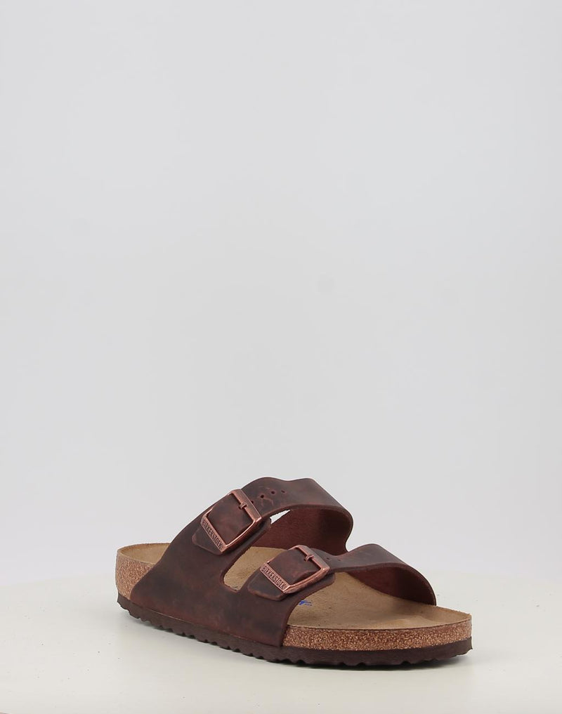 Sandales BIRKENSTOCK ARIZONA SFB LEOI marron