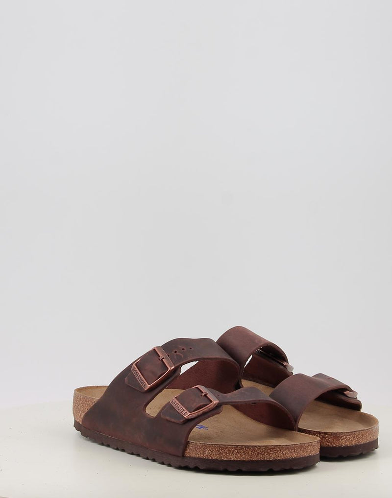 Sandales BIRKENSTOCK ARIZONA SFB LEOI marron