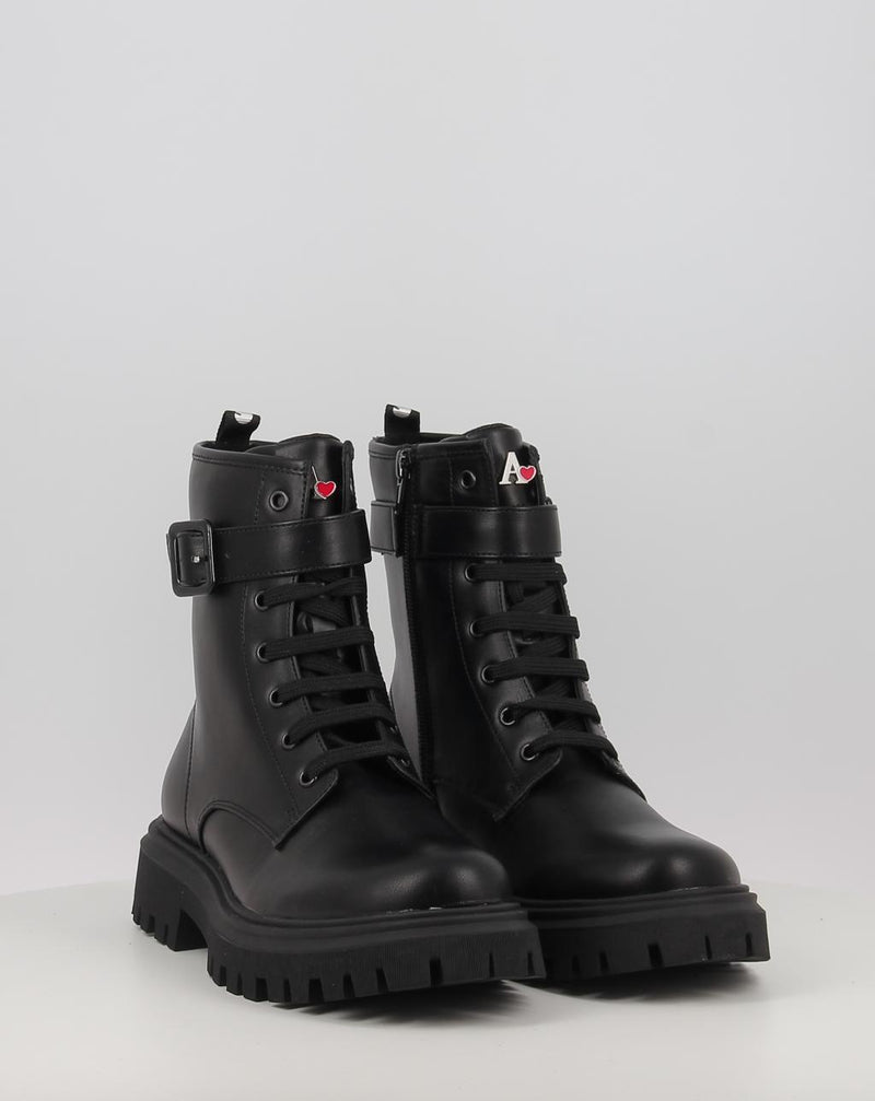 Bottines ASSO AG-16680 noir