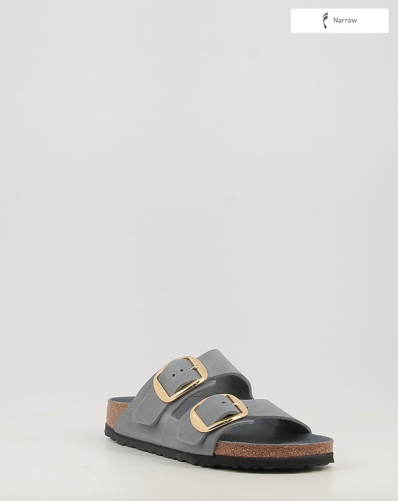 Sandales BIRKENSTOCK ARIZONA BIG BUCKLE LEOI gris