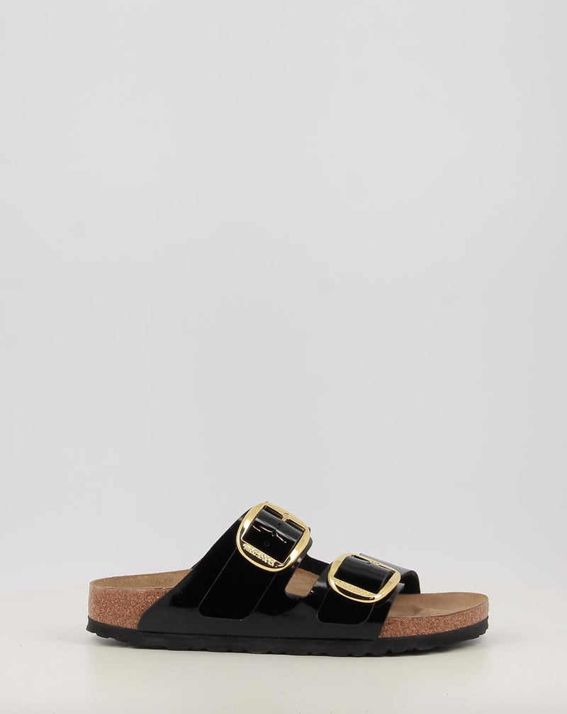 Sandales BIRKENSTOCK ARIZONA BIG BUCKLE BF PATENT noir