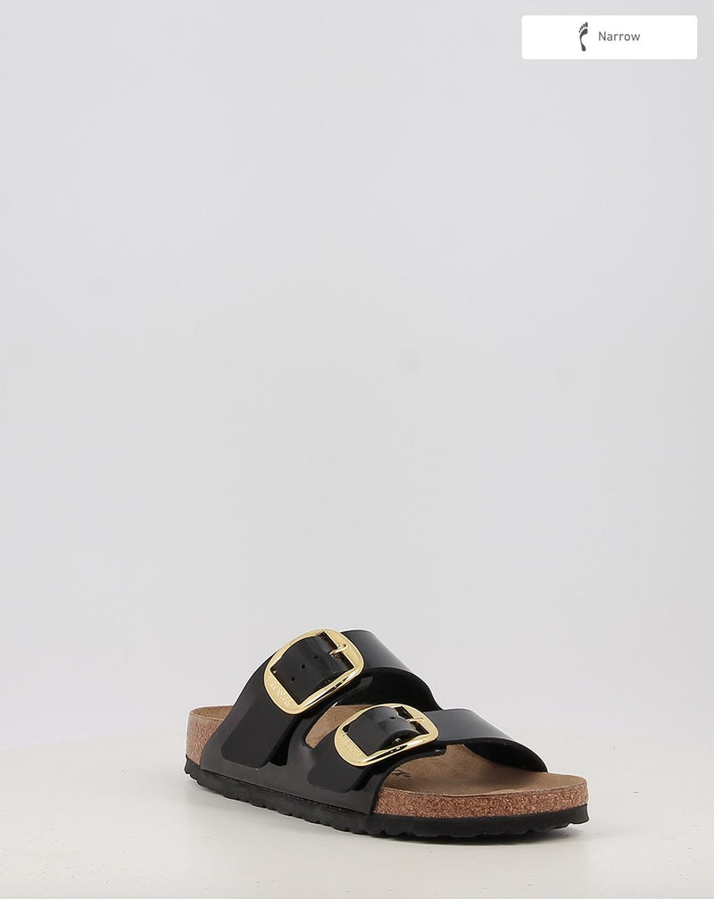 Sandales BIRKENSTOCK ARIZONA BIG BUCKLE BF PATENT noir
