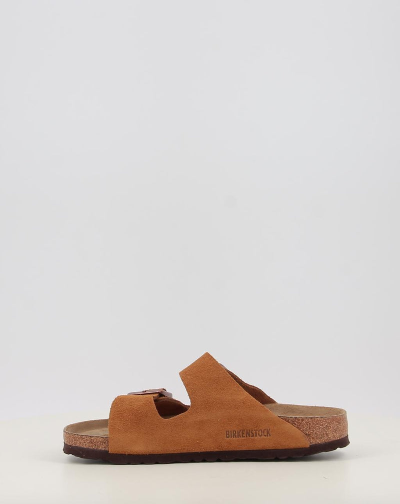 Sandales BIRKENSTOCK Arizona SFB LEVE Mink cuir
