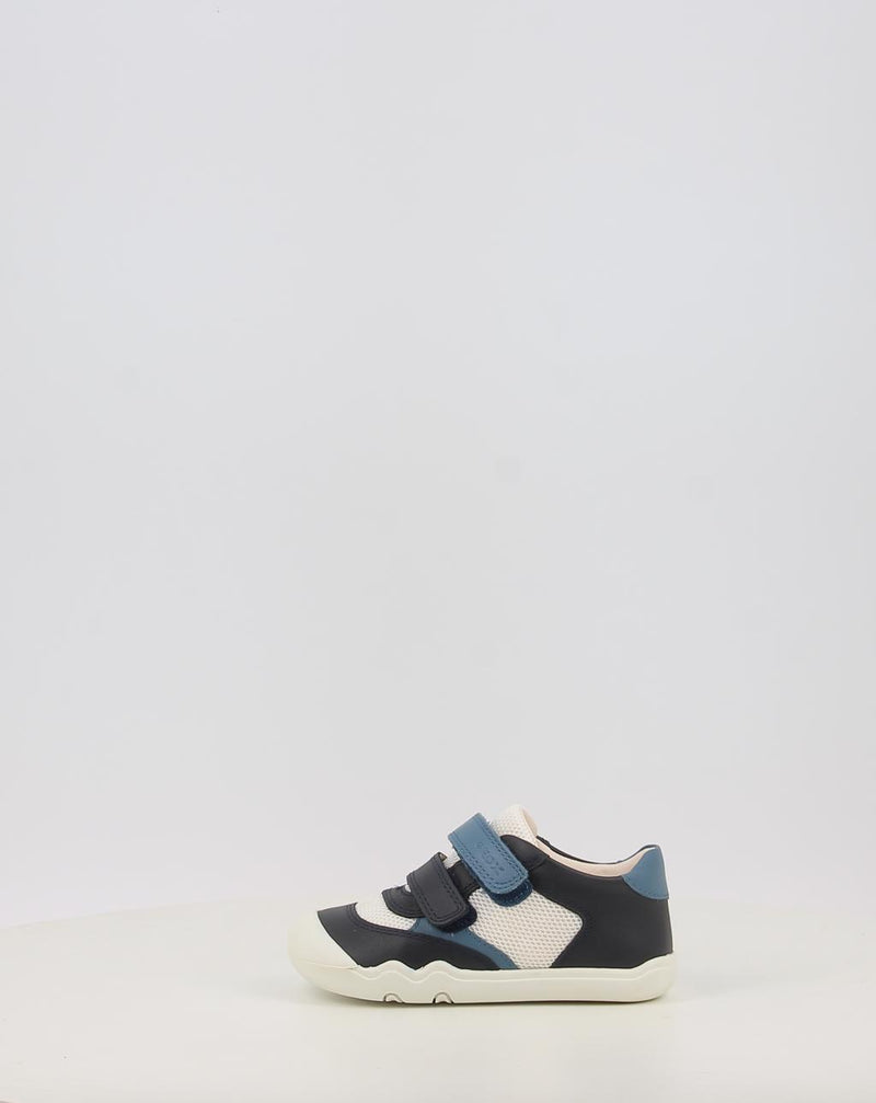 Baskets GEOX B STEPPIEUP BOY A B655WA bleu