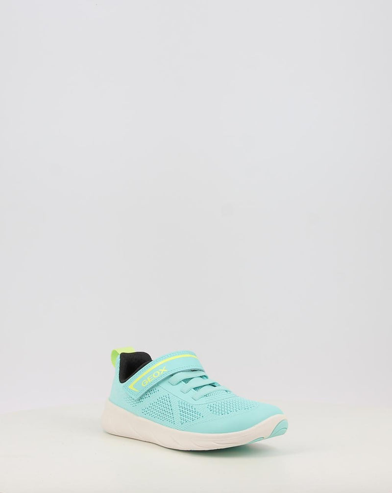 Baskets GEOX J FOOT-RUN GIRL A J65PCA turquoise