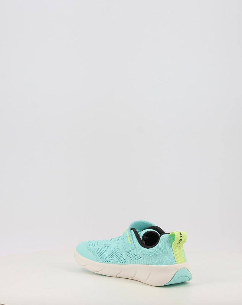 Baskets GEOX J FOOT-RUN GIRL A J65PCA turquoise