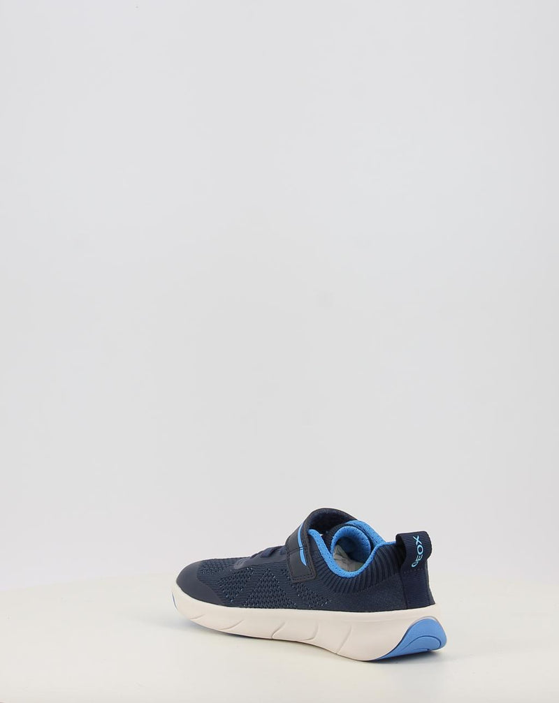 Baskets GEOX J FOOT-RUN BOY B J65PDB bleu