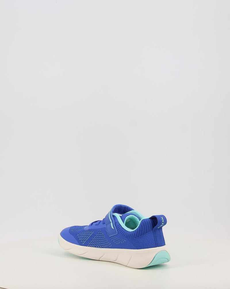 Baskets GEOX J FOOT-RUN BOY B J65PDB bleu