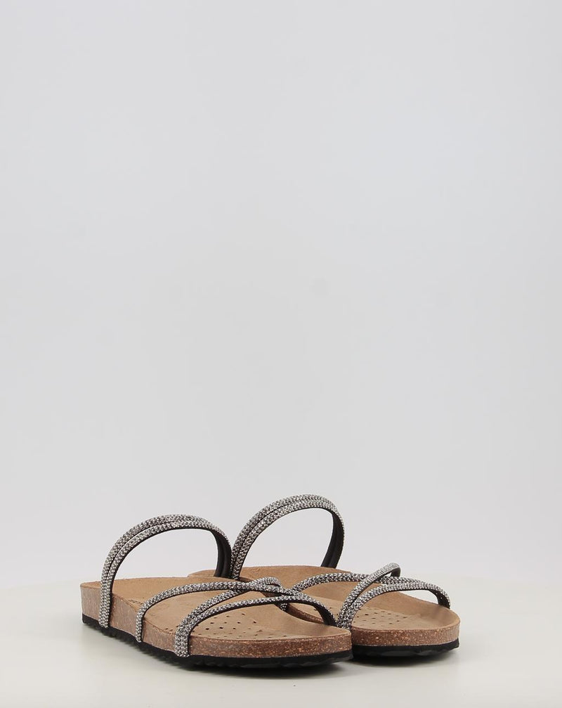 Sandales GEOX D BRIONIA D65Y3I argent
