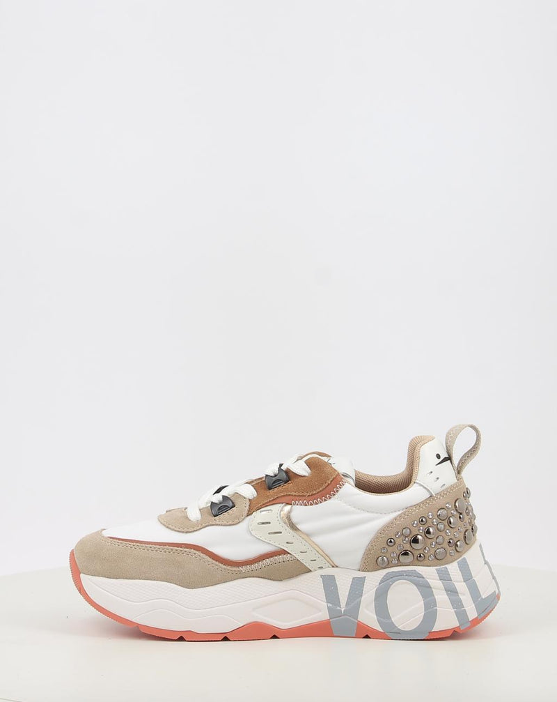 Baskets VOILE BLANCHE CLUB105 sable