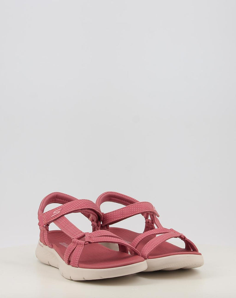 Sandales SKECHERS GO WALK FLEX SANDAL - SUBLIME 141451 corail