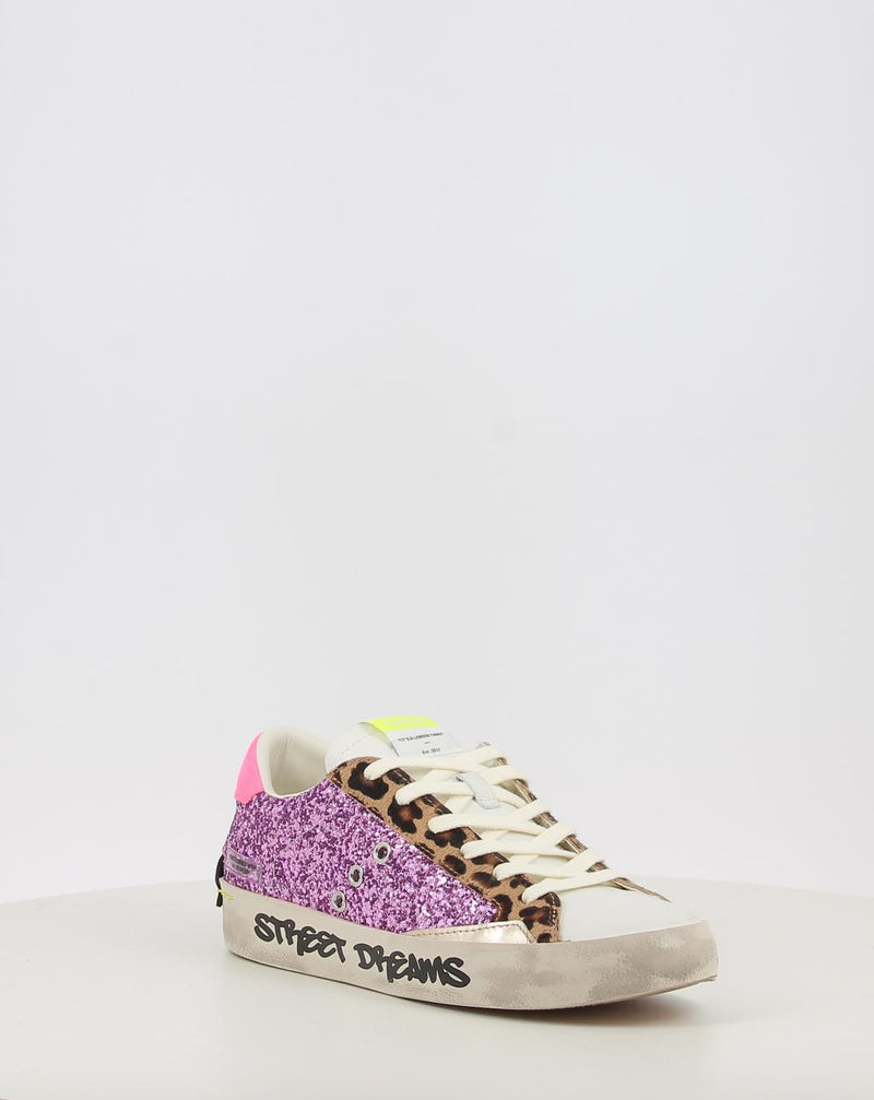Baskets CRIME LONDON DISTRESSED multicolore