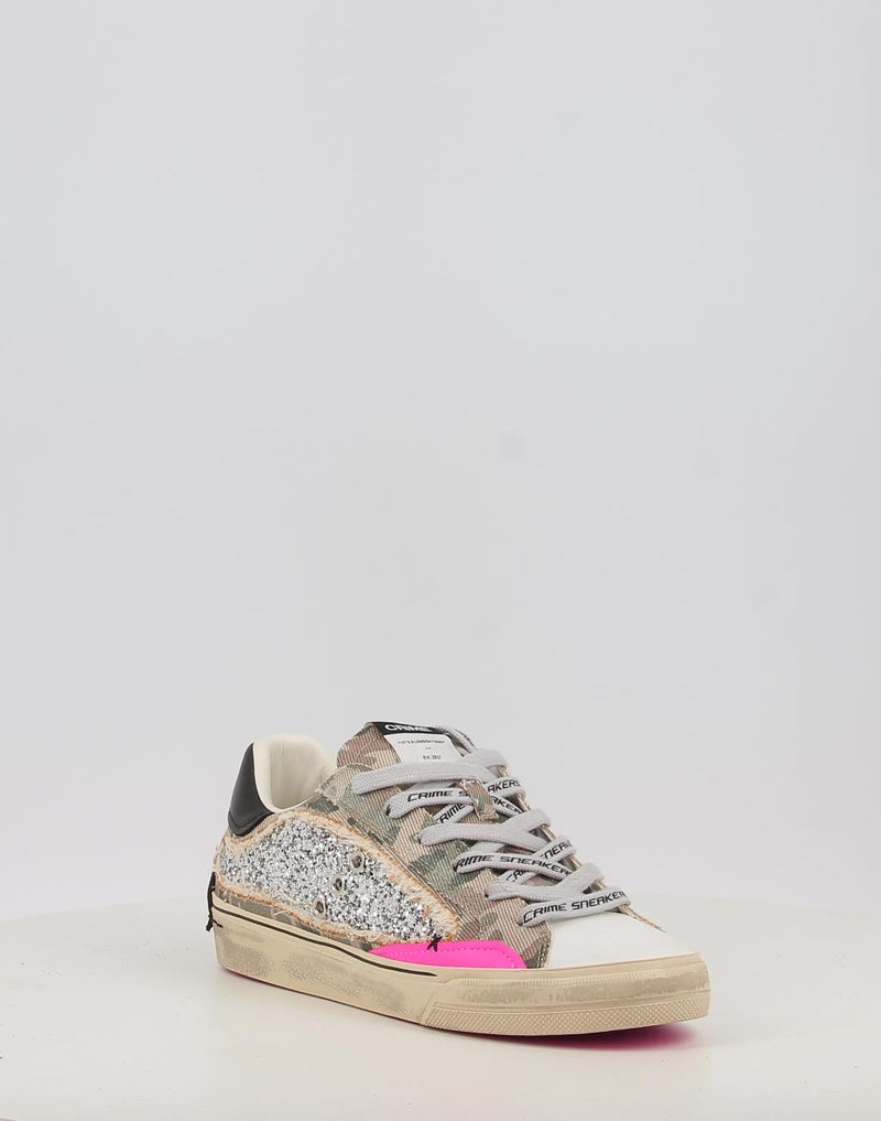 Baskets CRIME LONDON DISTRESSED multicolore