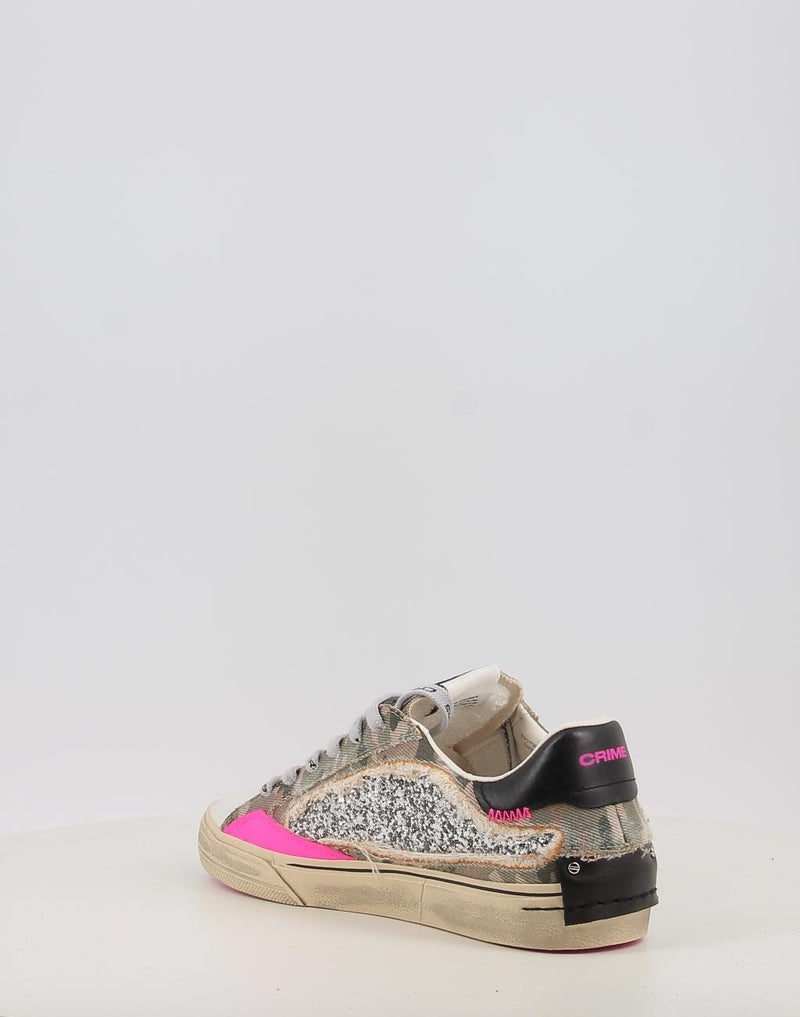 Baskets CRIME LONDON DISTRESSED multicolore